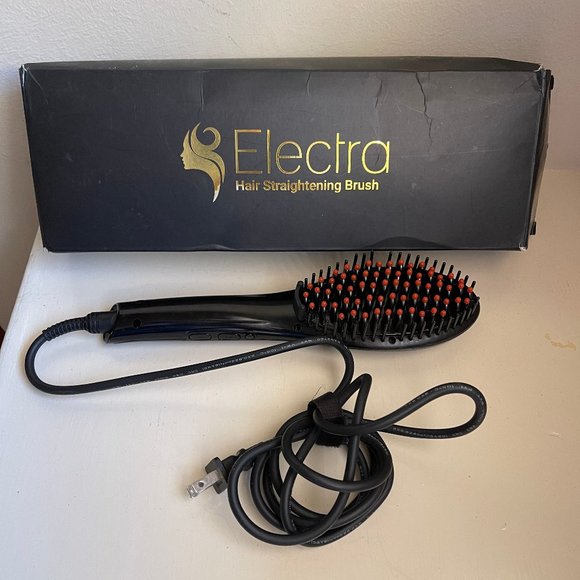 Electra  hair straightening Brush - Picture 1 of 5